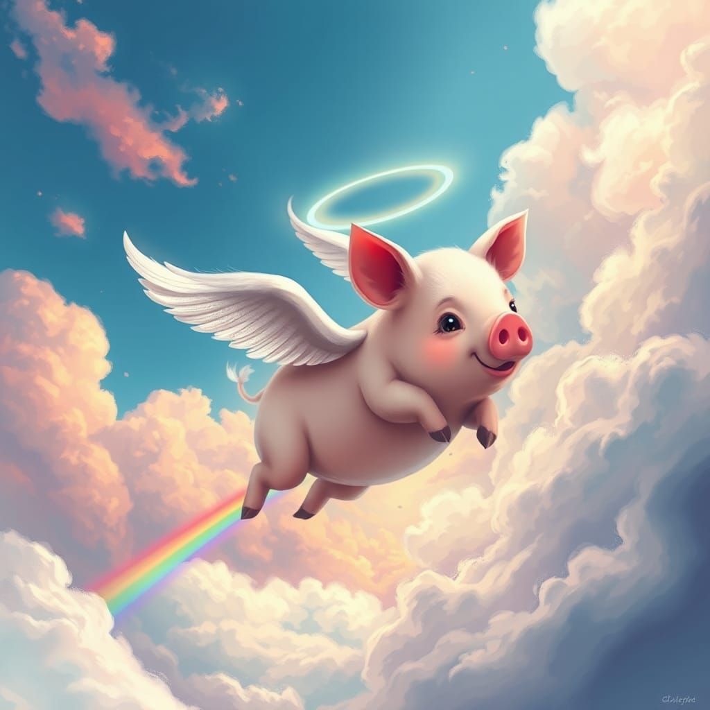 When pigs can fly