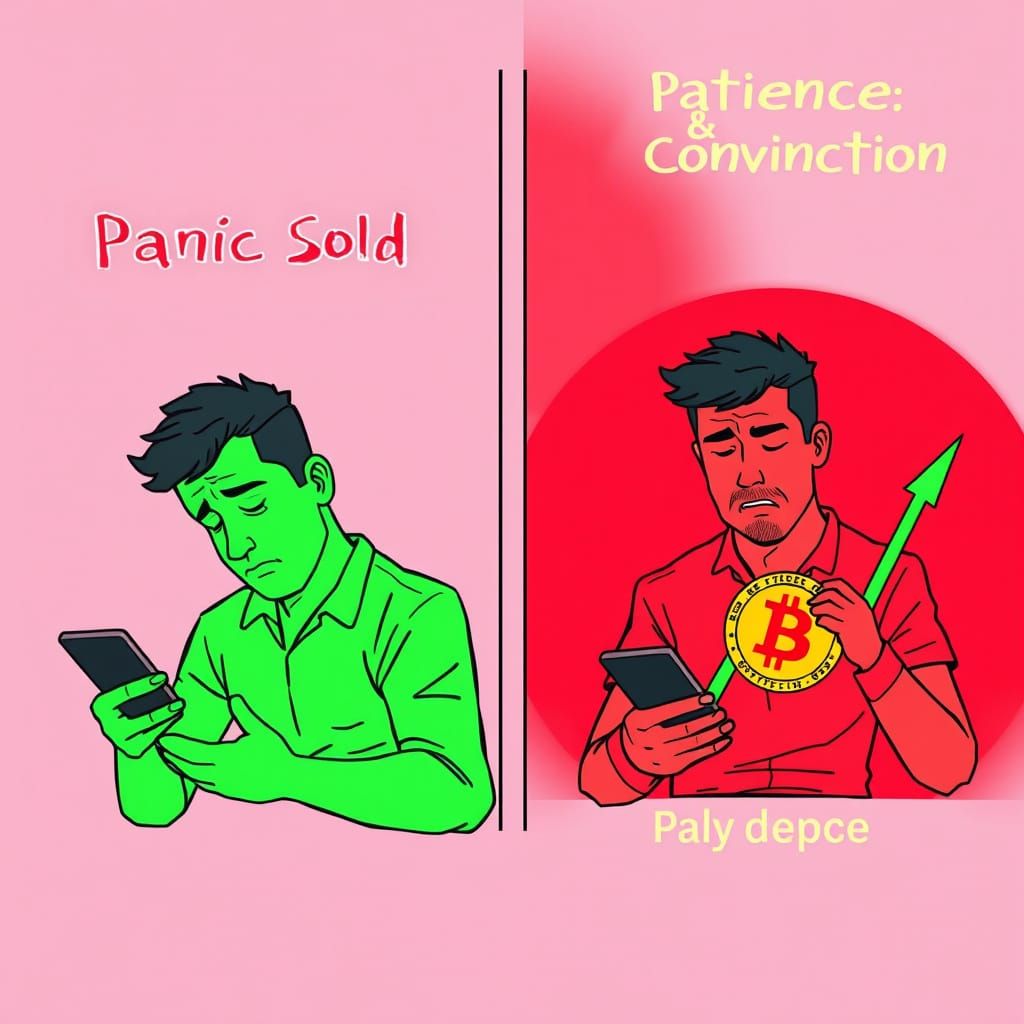 Bitcoin Patience vs Panic: A Digital Finance Illustration