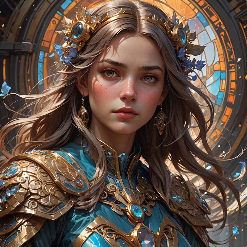 Halsin and Astarion Inspired Portrait in 8K