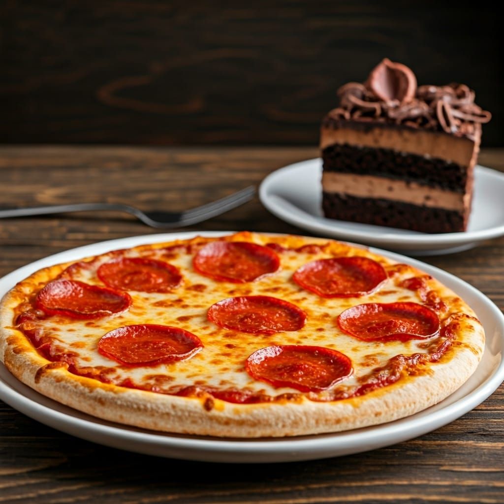 Pizza and Cake: A Culinary Paradox