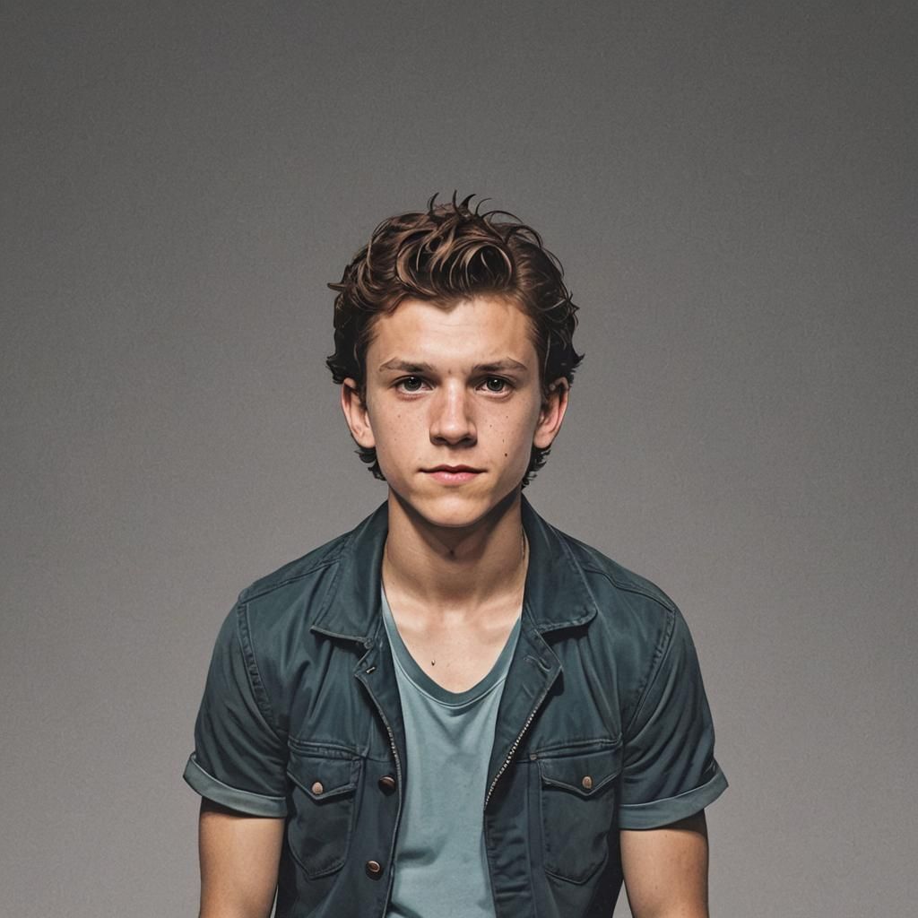 Tom Holland as Scott Pilgrim Digital Art