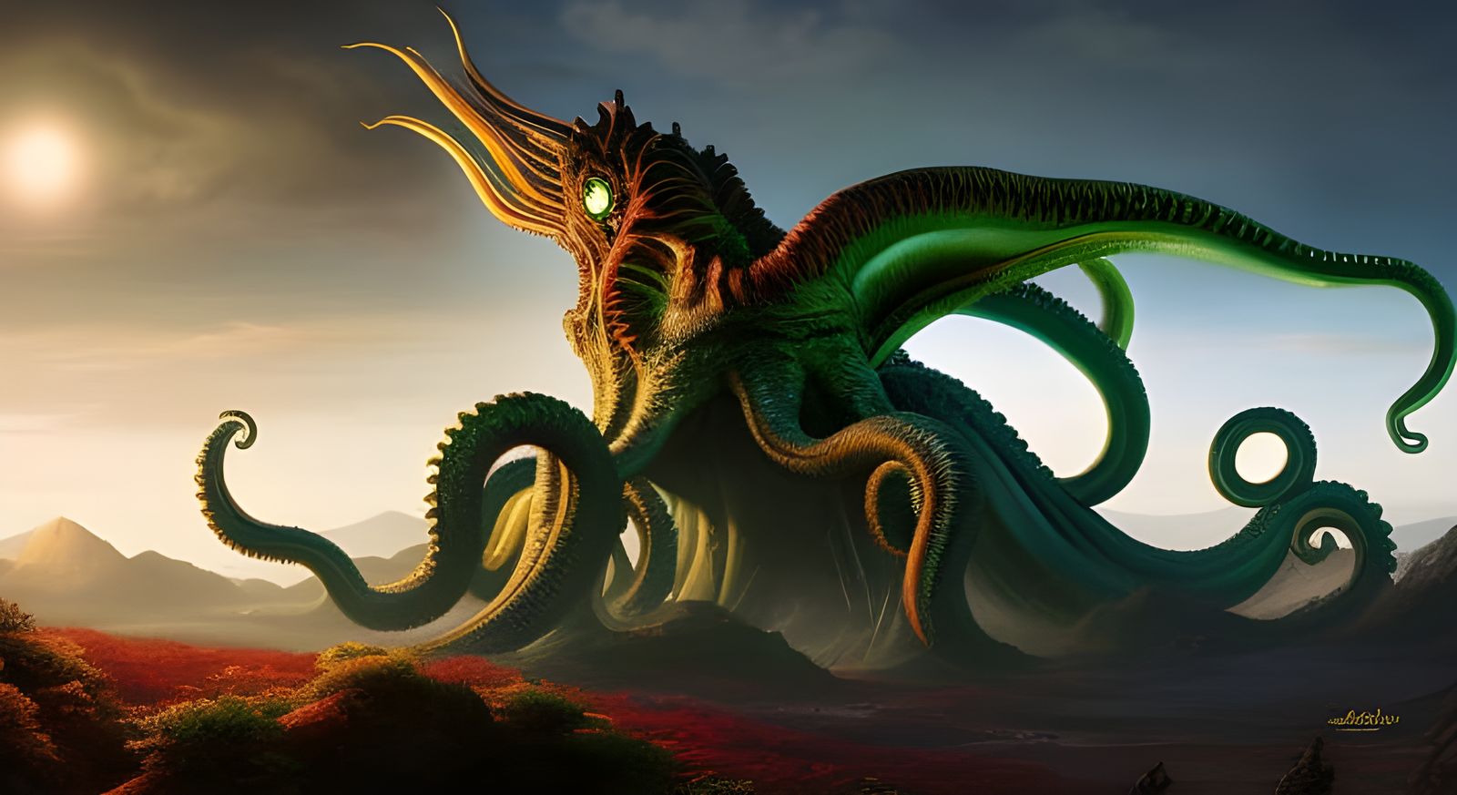 Eldritch Entity Enjoying Some Sun