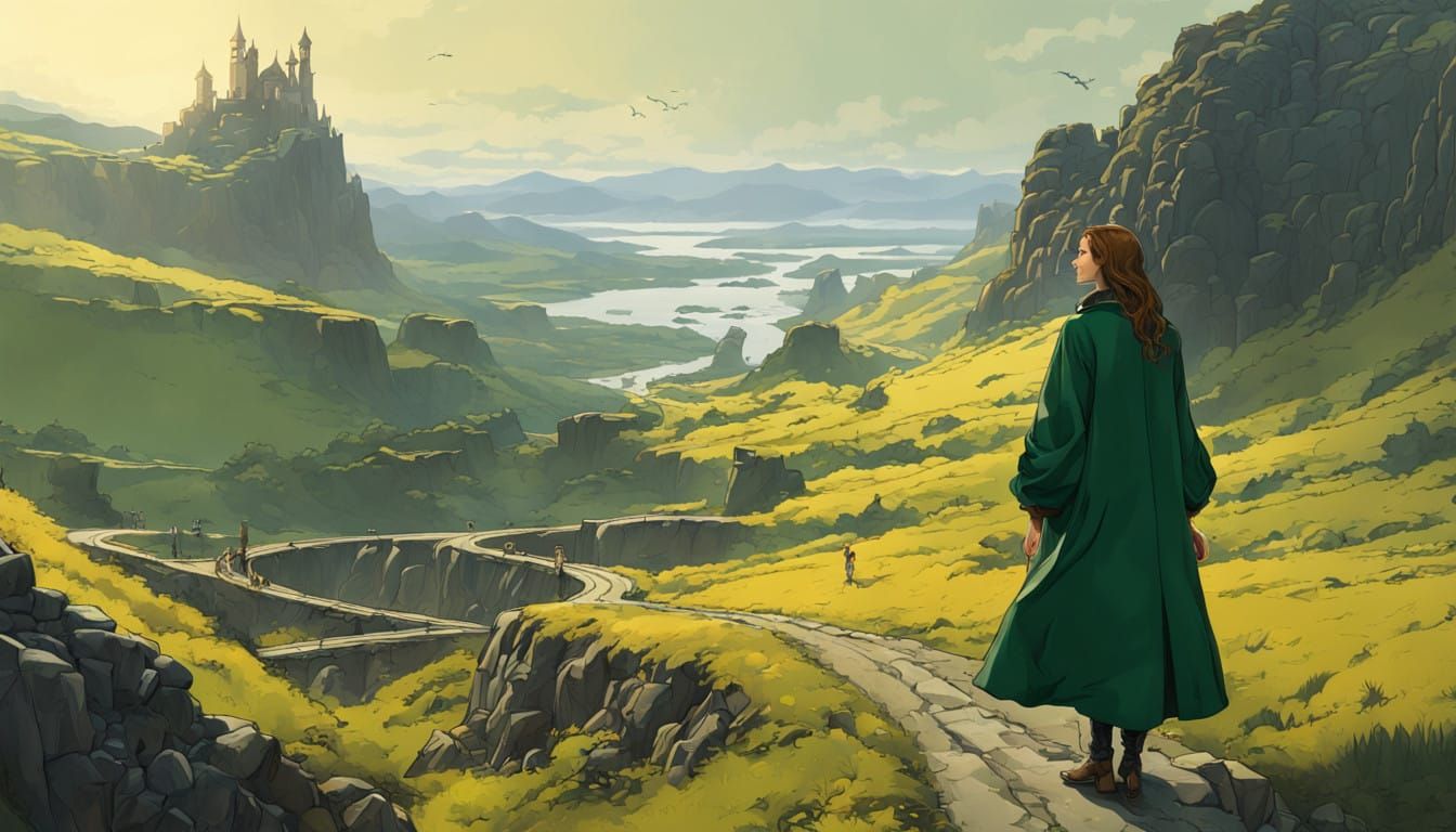 A Celtic Warrior Emerges from the Highlands