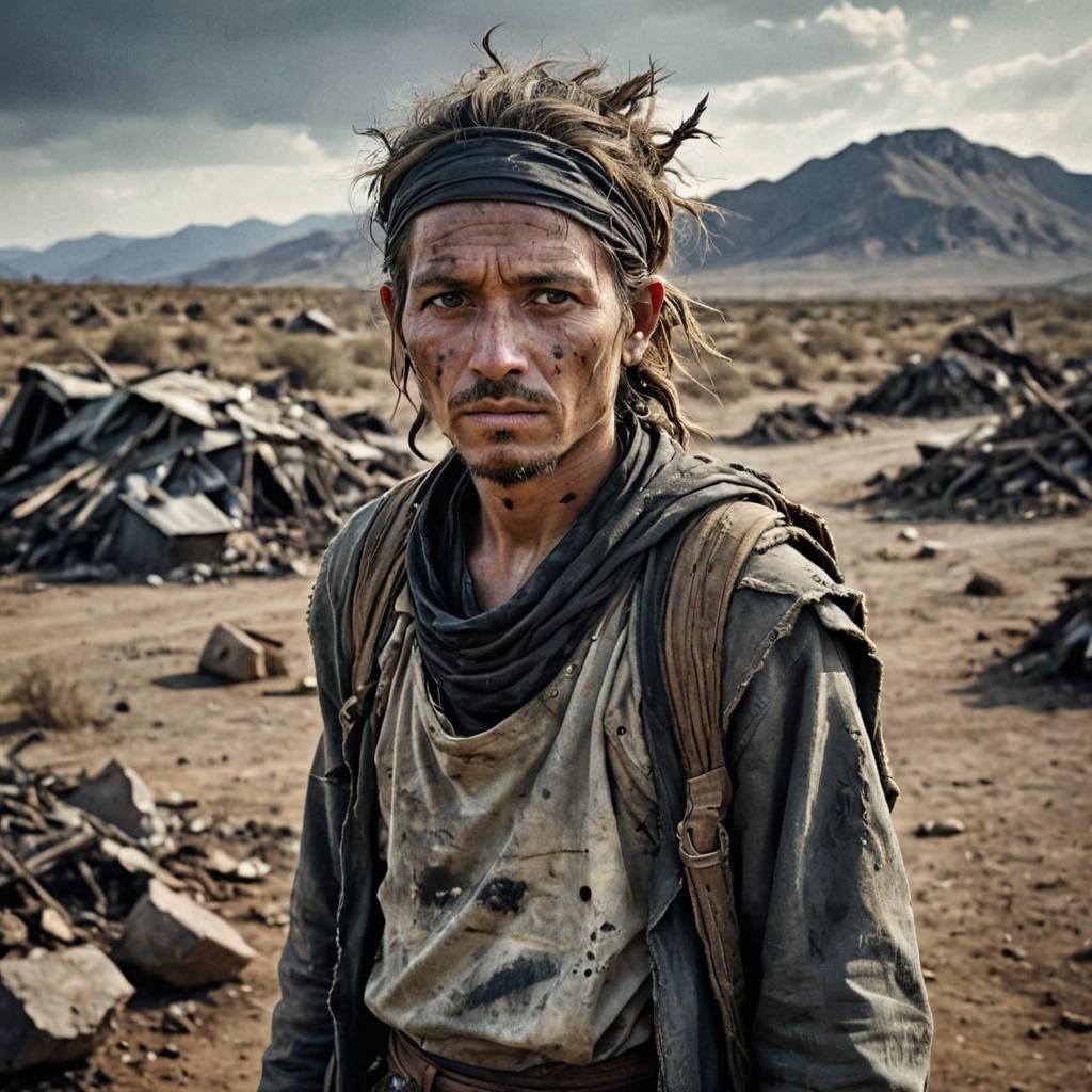 Post-apocalyptic man