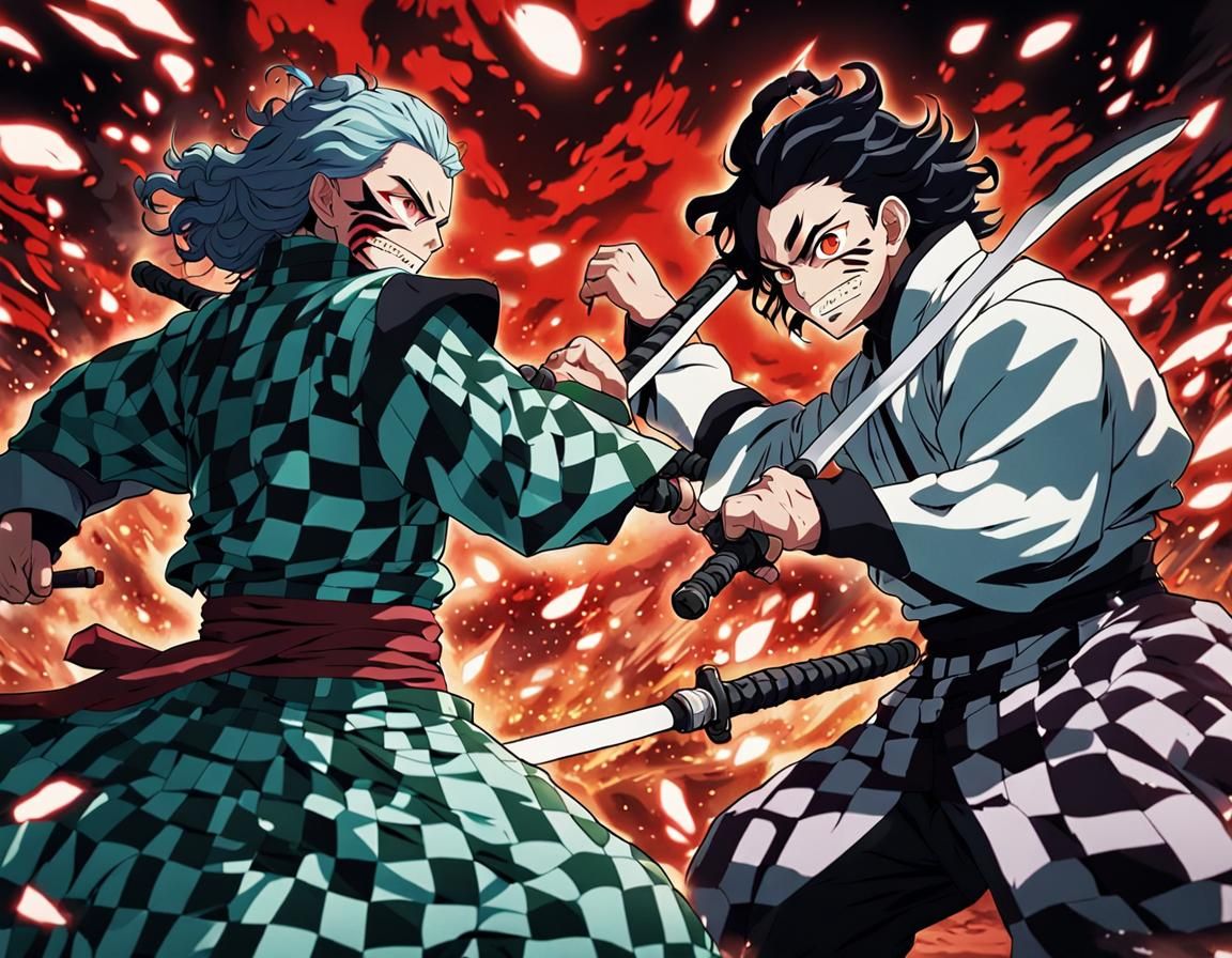 Daki vs Tanjiro Kamado: Anime Villain Showdown