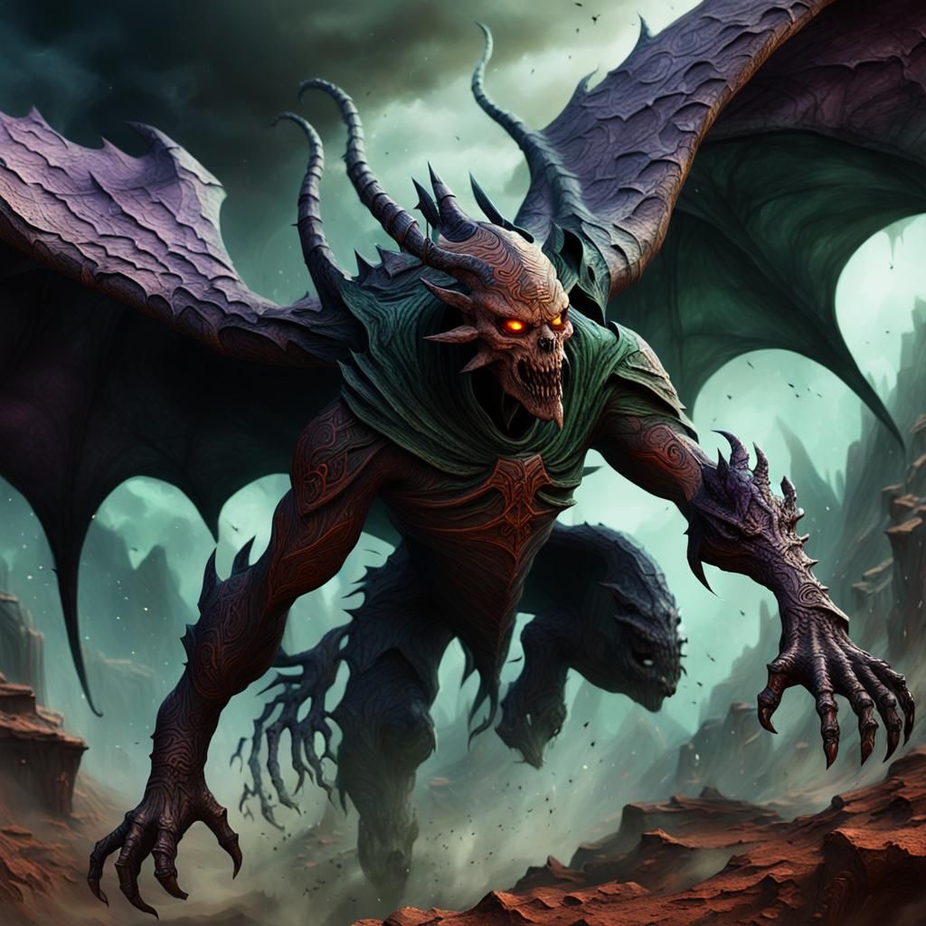 Terracotta Revenant in Dark Fantasy Style