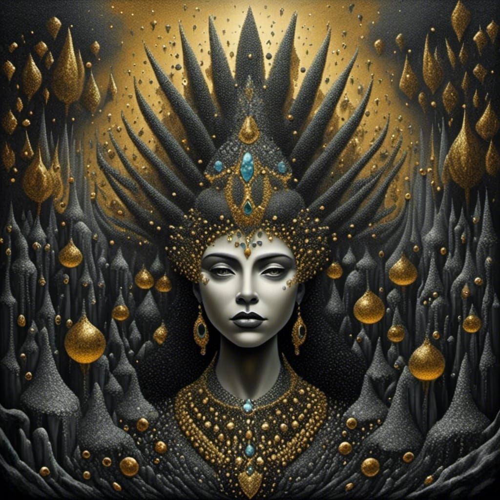 Elemental Princess in Underworld Cavern