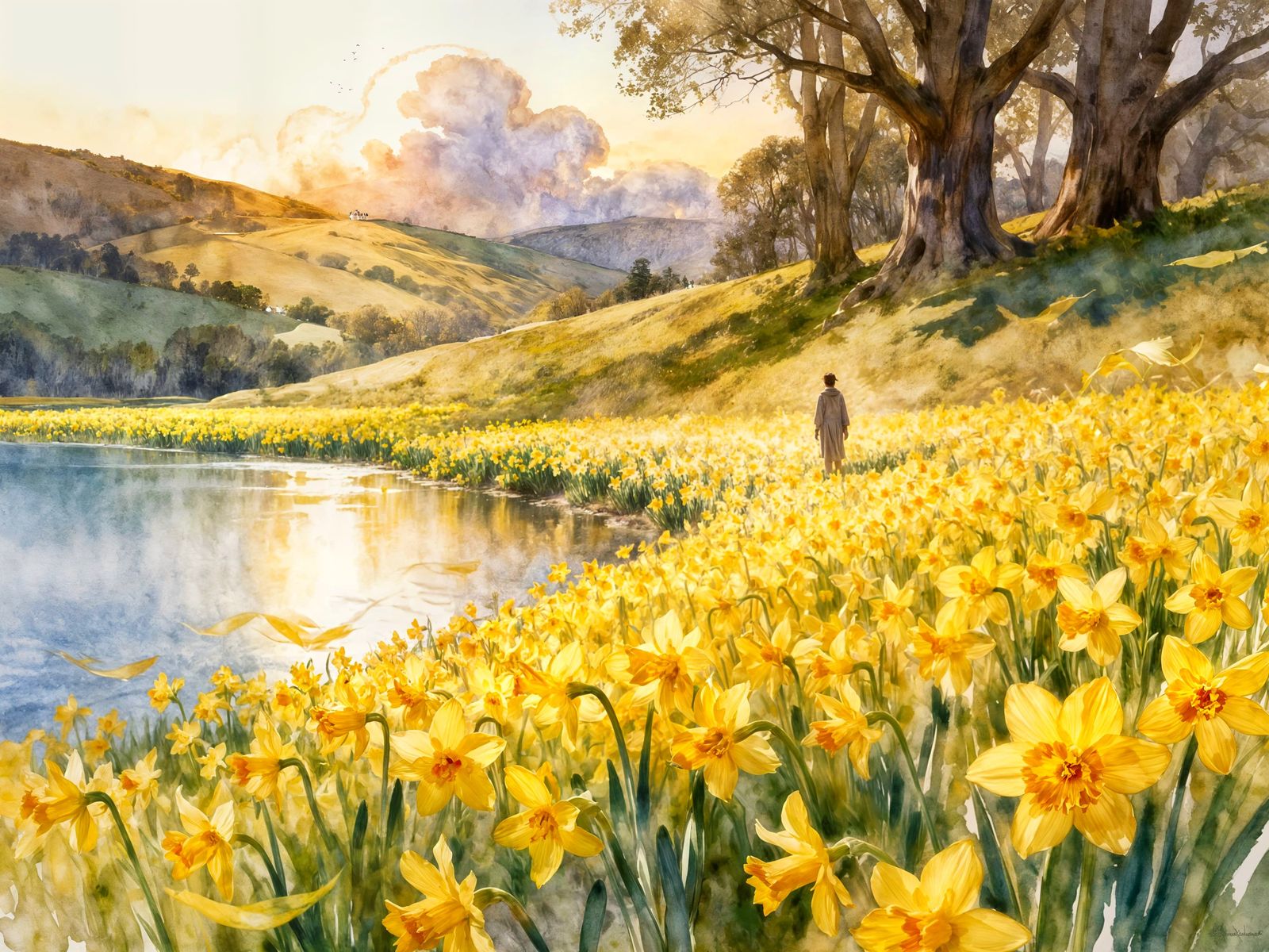 A Host of Golden Daffodils