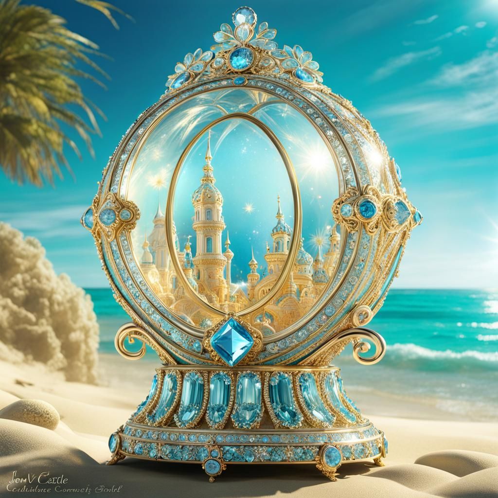 sparkle castle beach