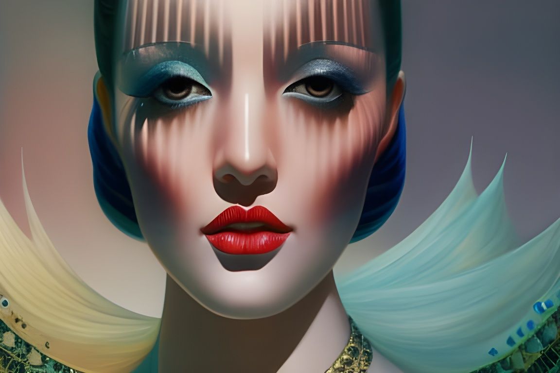 Thriving Submarine City in Steamnouveau Style