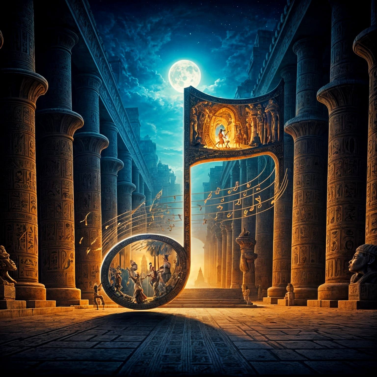 Musical Note Reveals Ancient Egypt and Magic Flute
