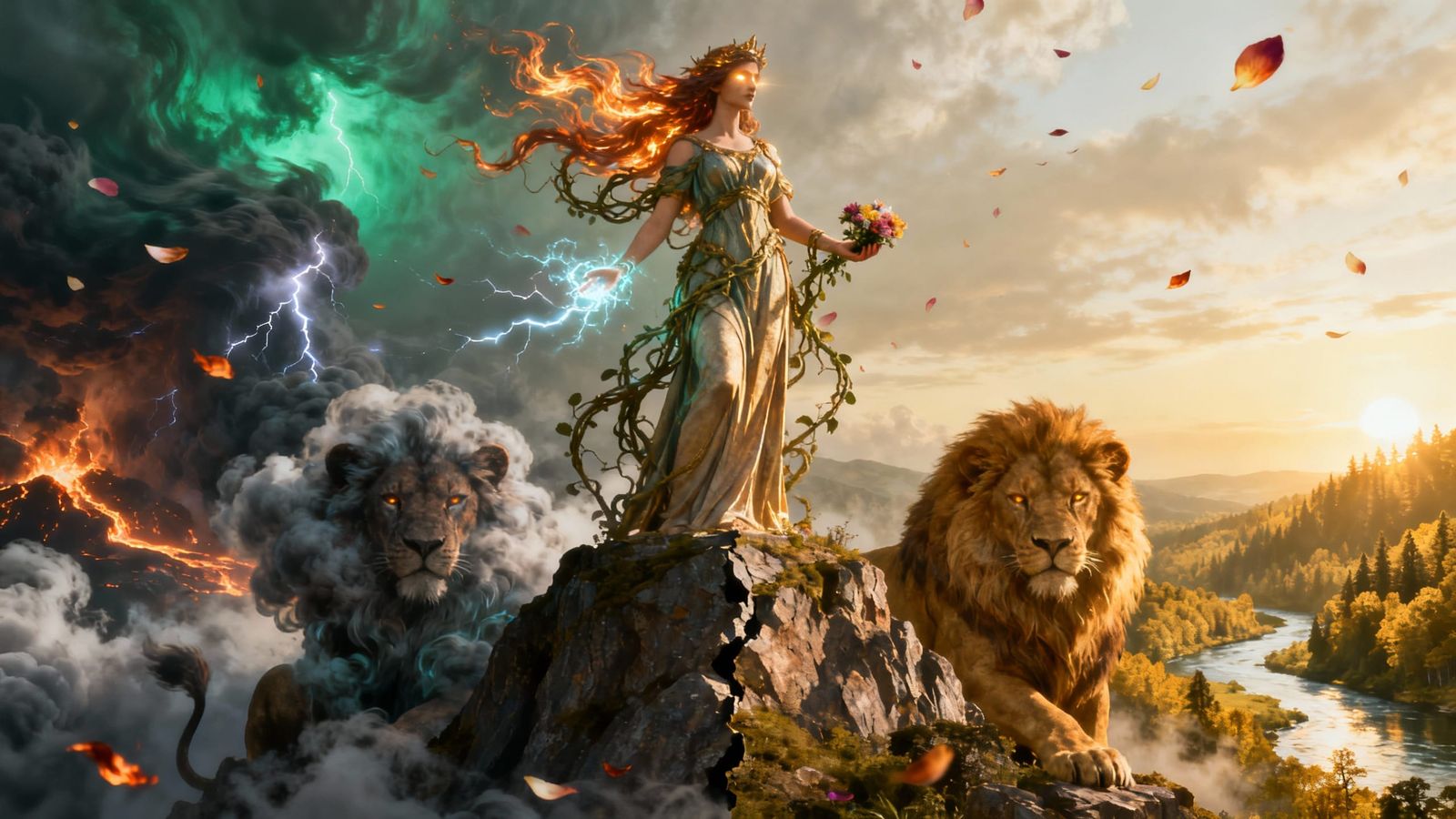 Cybele Goddess of Nature's Fury and Serenity