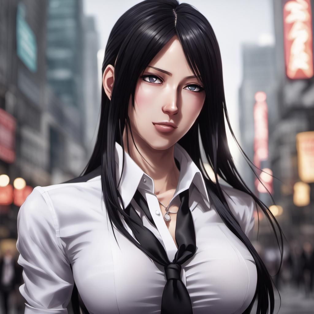 Tifa Lockhart in Bespoke Suit, Anime Key Visual