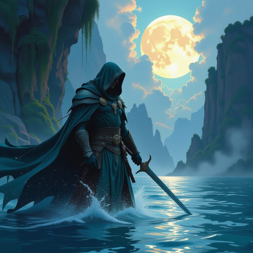 Fantasy Concept Art Website Splash Screen