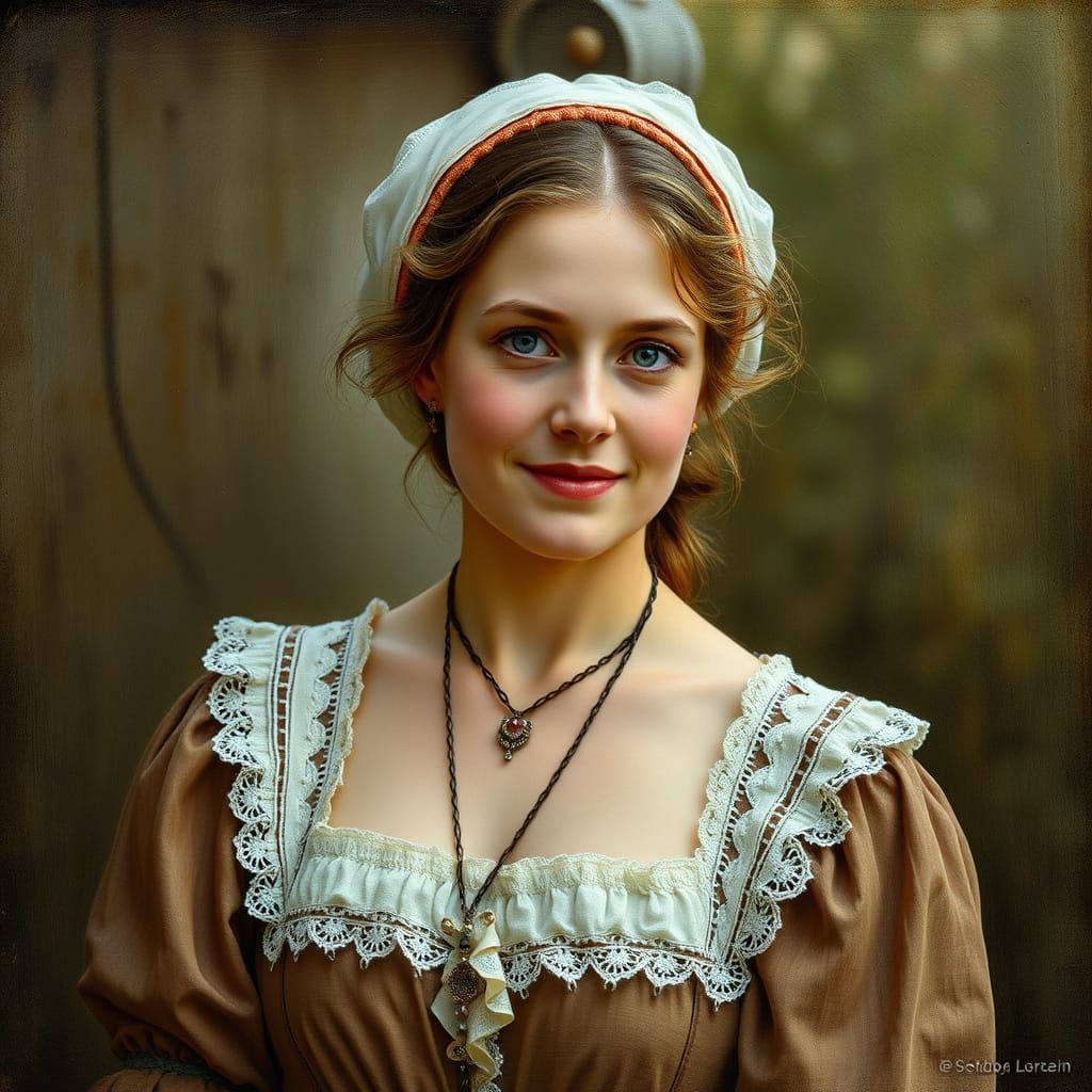 A 19th Century Homemaker in Her Kitchen