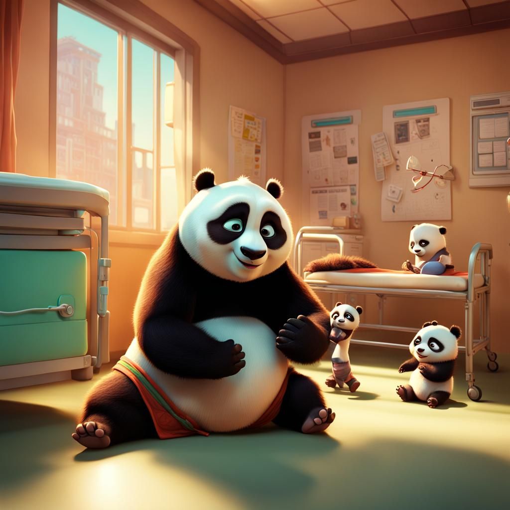 Kung Fu Panda: New Baby Panda Cub