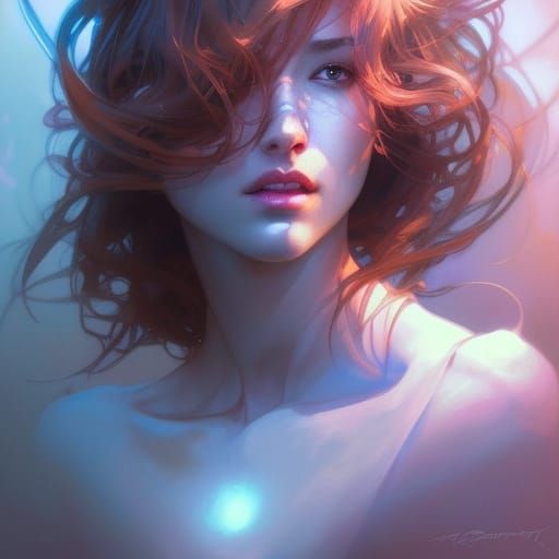 Dynamic Comic Book Portrait in 8k Resolution