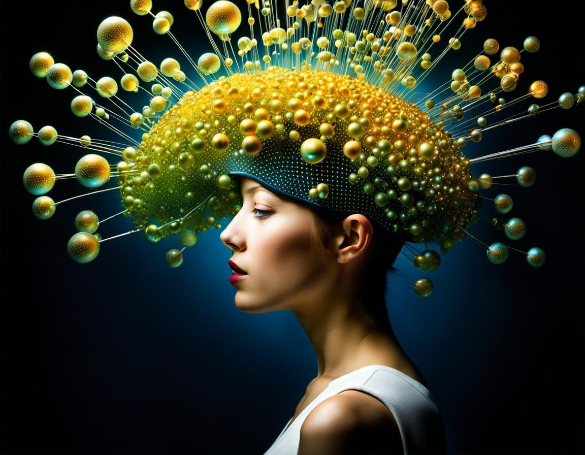 Photomacrographic View Inside Mind with Nanobots