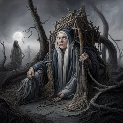 Gothic Baba Yaga: Slavic Folklore Hag