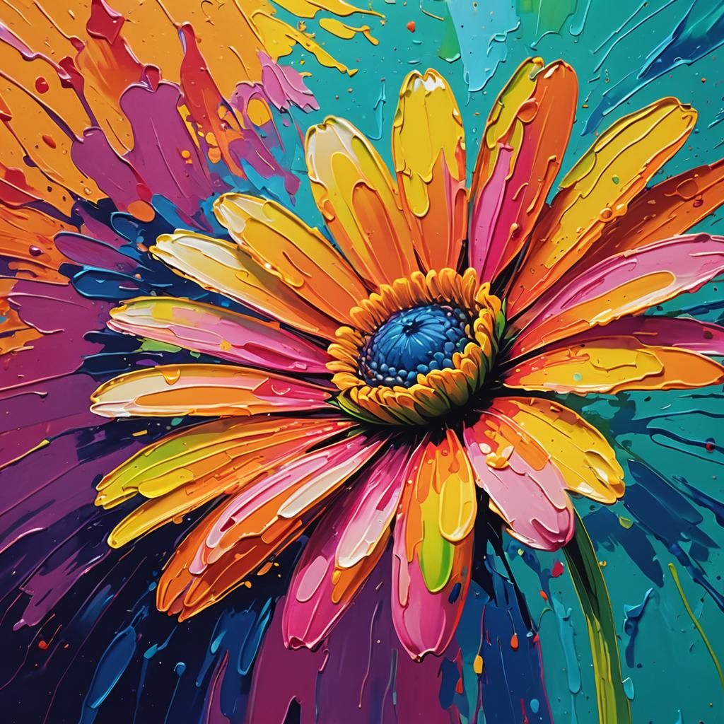 Psychedelic Daisy