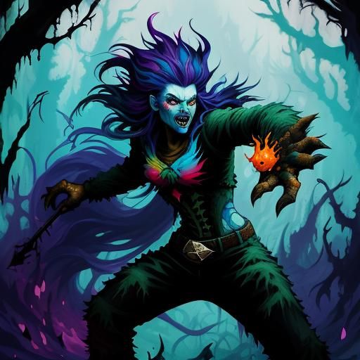 Dark elf-ish...