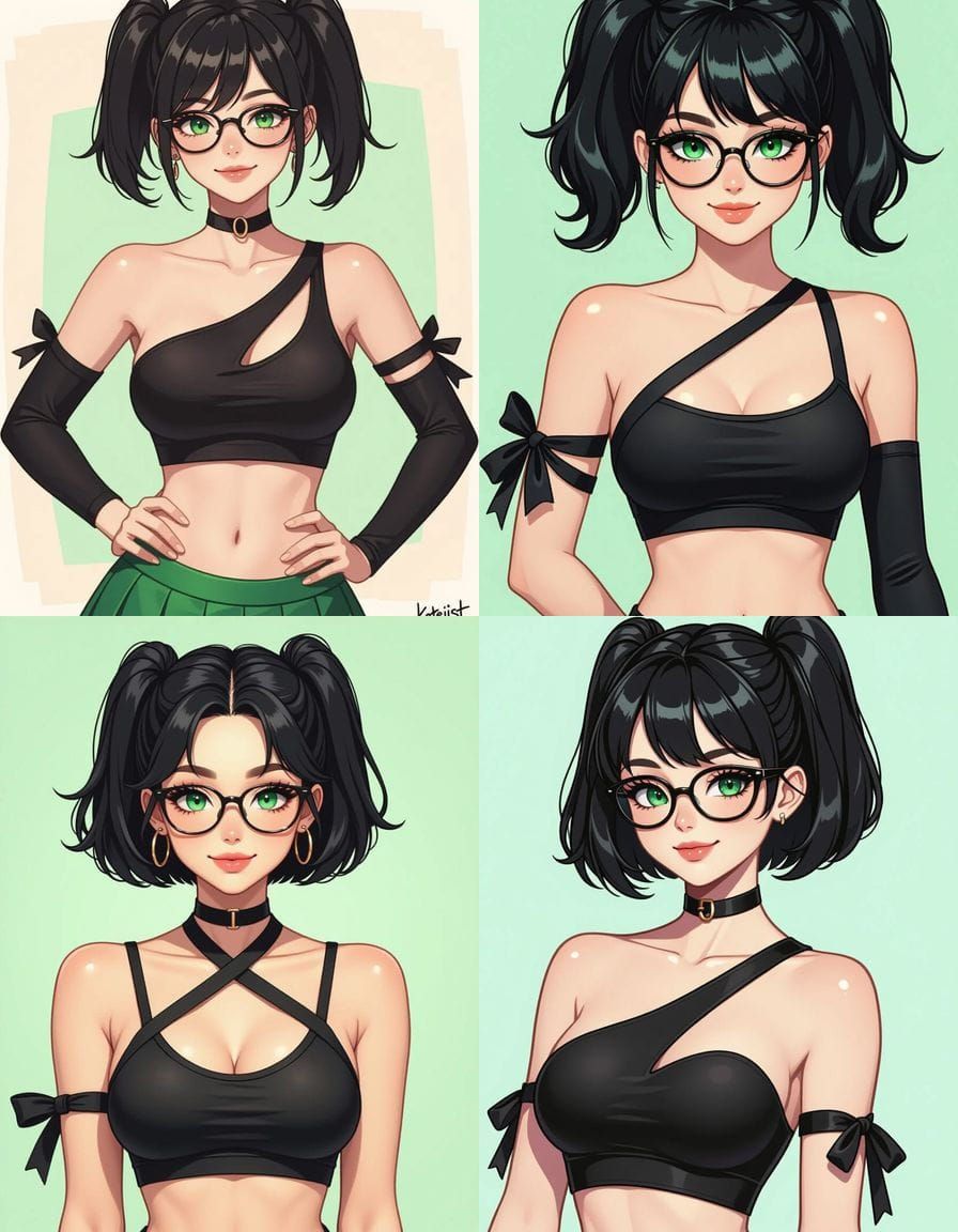 Katerina Heiss in 2.5D Anime Digital Art