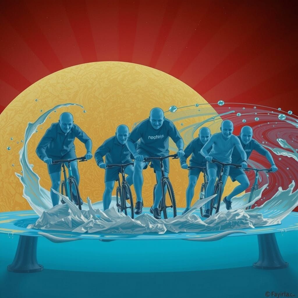 Dynamic Swirling Vortex and Spiral Motion