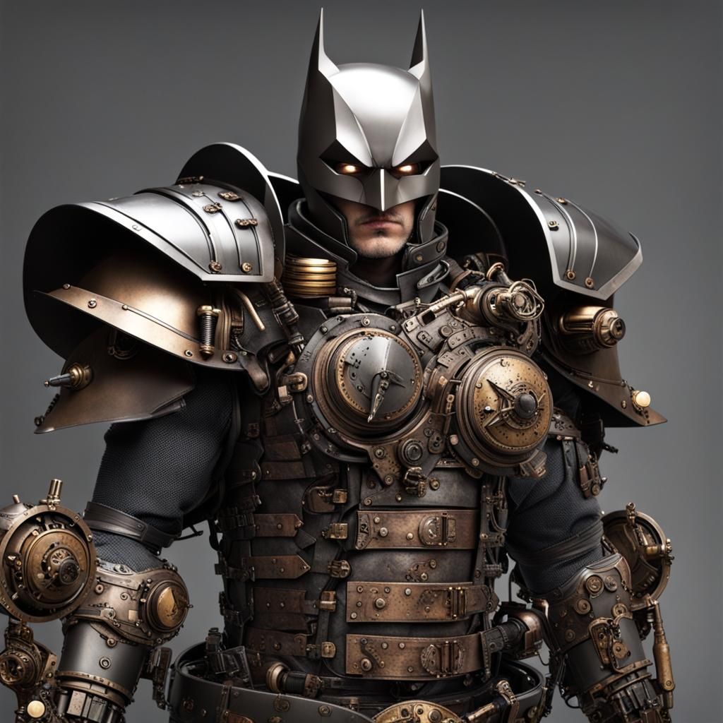 Steampunk Armored Batman Engine