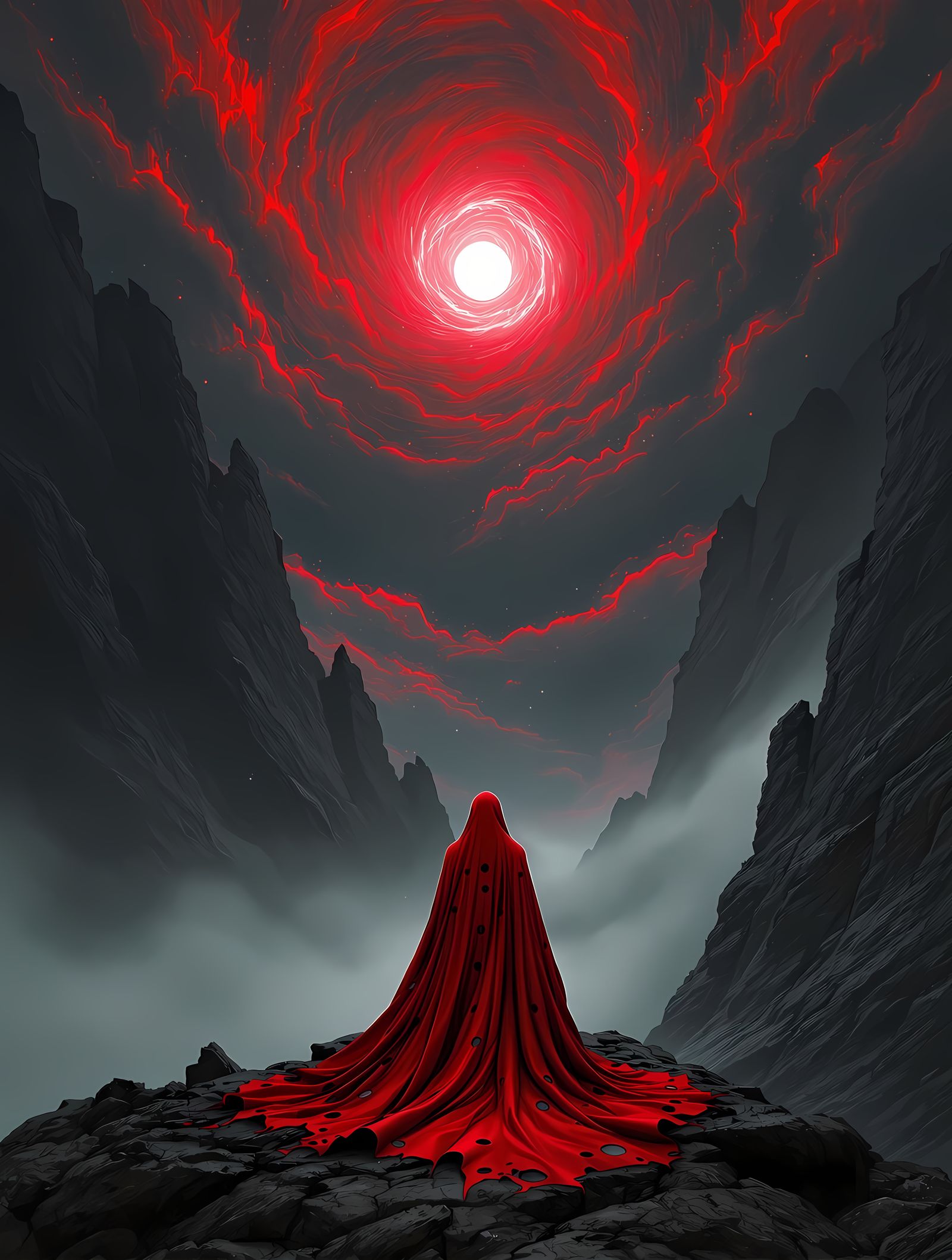 Mysterious Figure in Dark Majesty