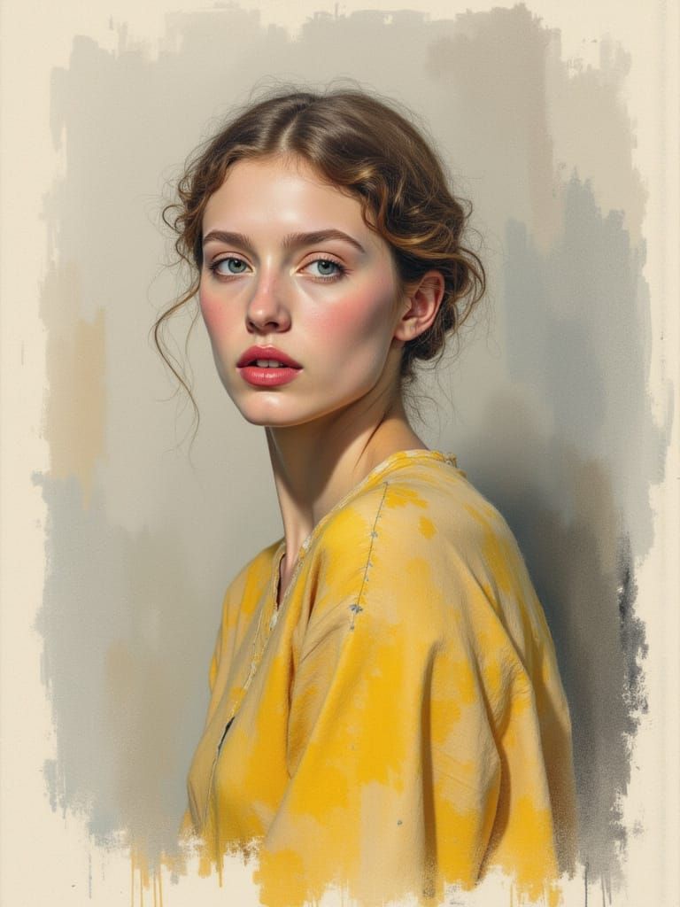 Soft Morning Light Illuminates a Serene Portrait