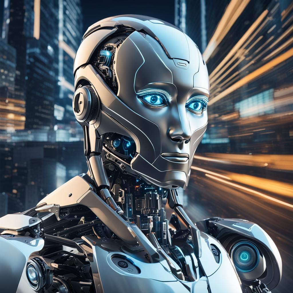 Dramatic Film Still of Business-Boosting AI