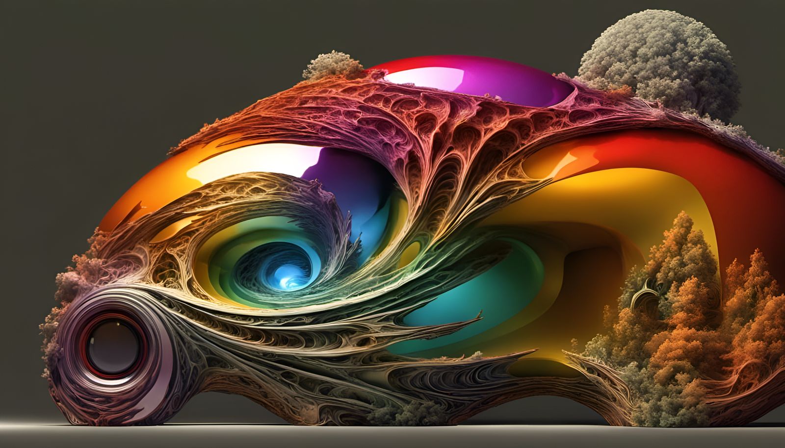 Geometric Abstract Art in 8k Resolution