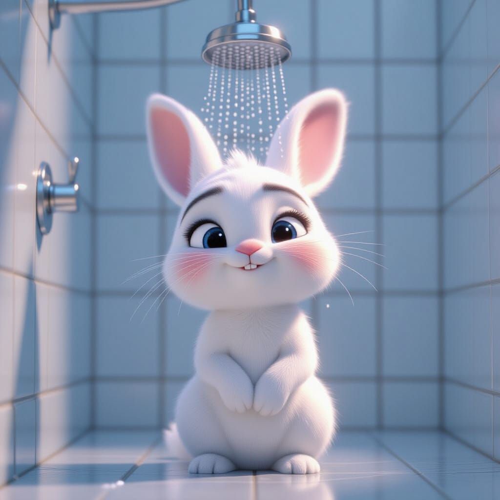 Baby Rabbit Showers in Zootopia Style