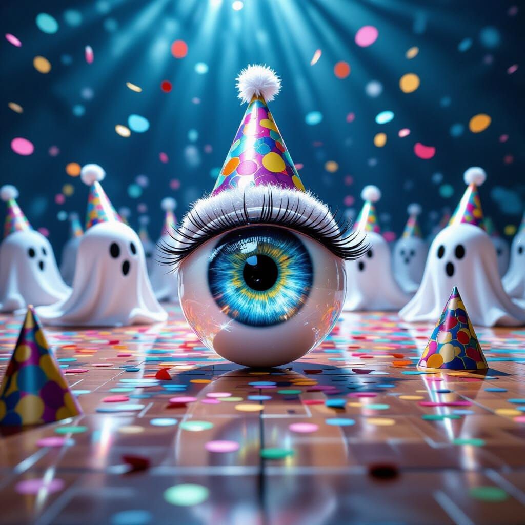 sparklin' new year's eyeball watchin' a dance floor full of ...