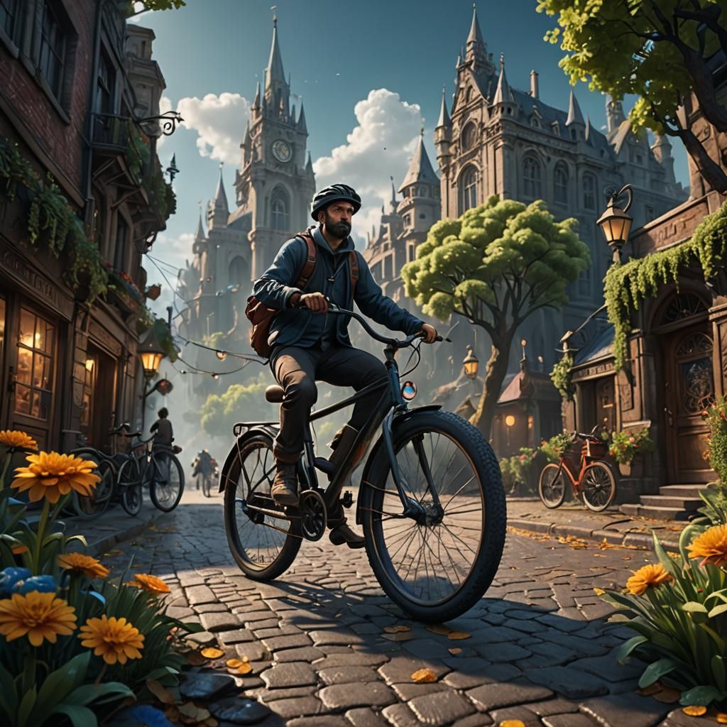 I want to ride my bicycle