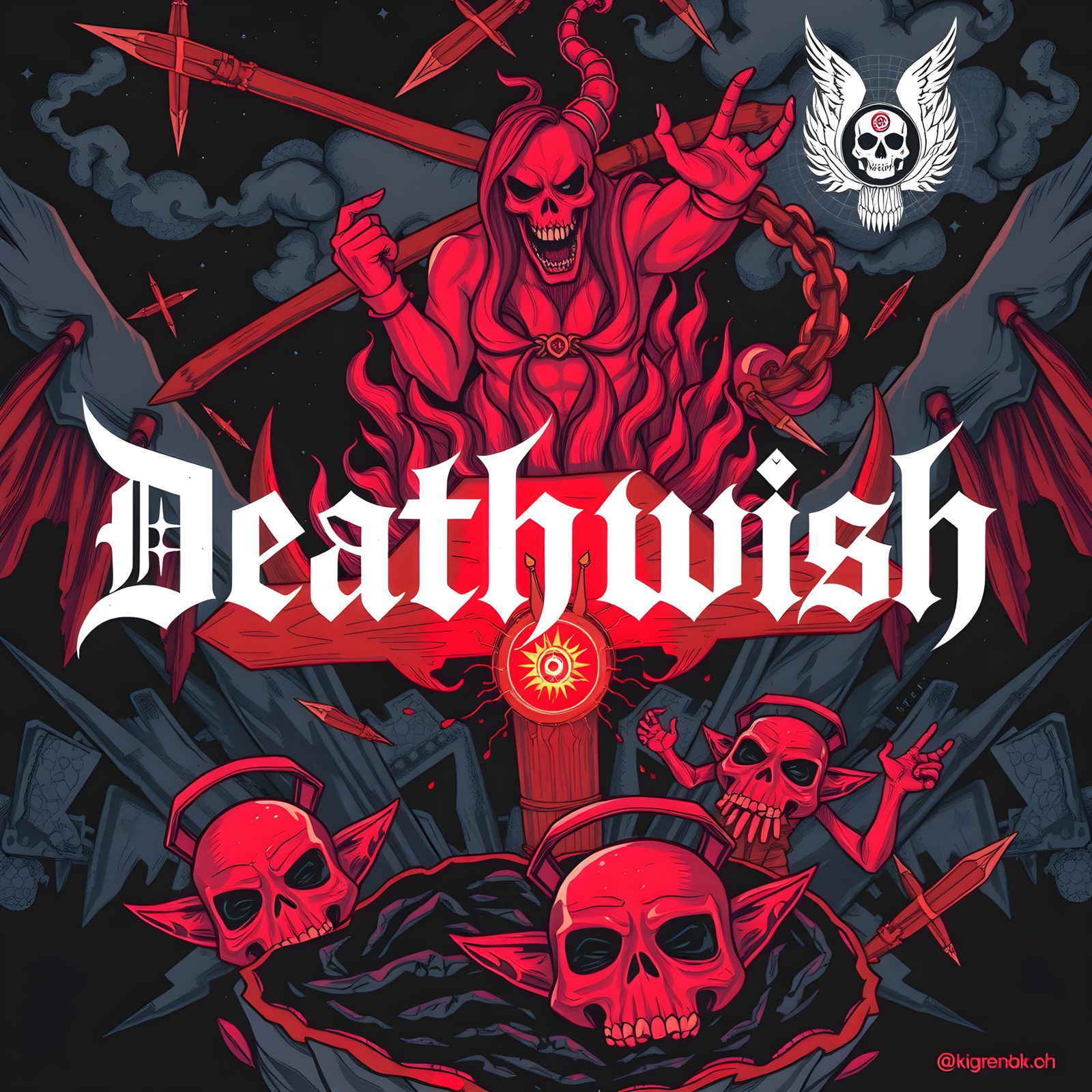AI Interpretation of Deathwish Concept