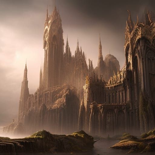 Epic Helping Hands in Digital Matte Painting