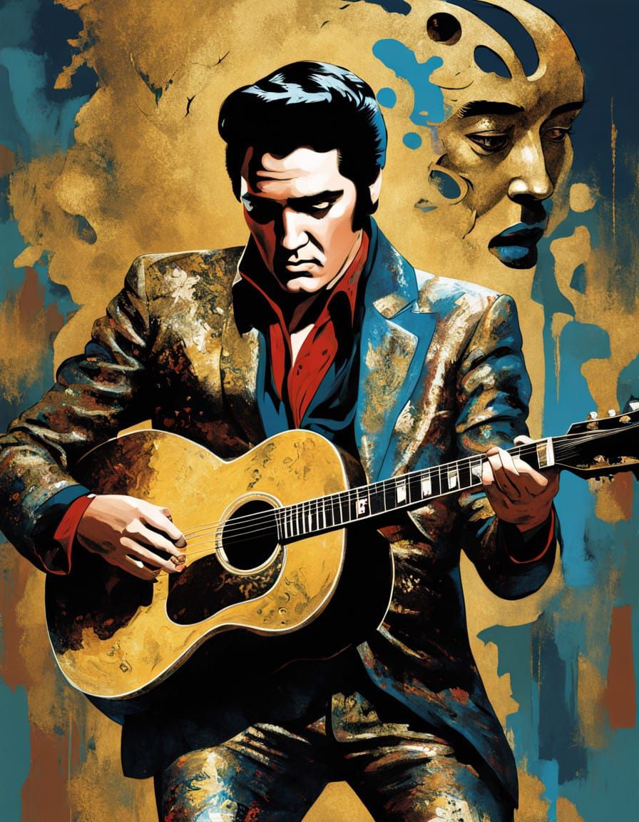 Elvis Presley Unravels in a Surreal Dance of Liberation
