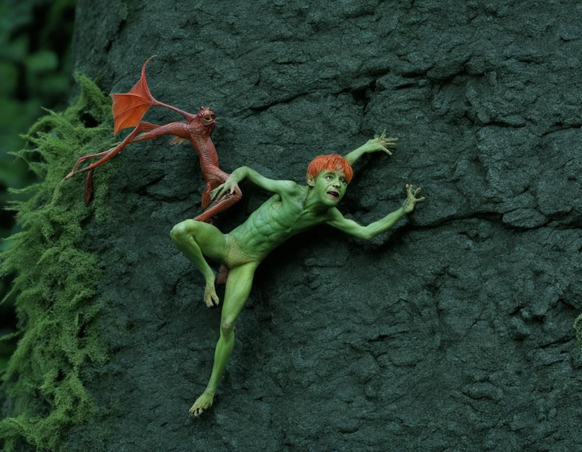 Wicked Newt-like Fairy Consumes Victim