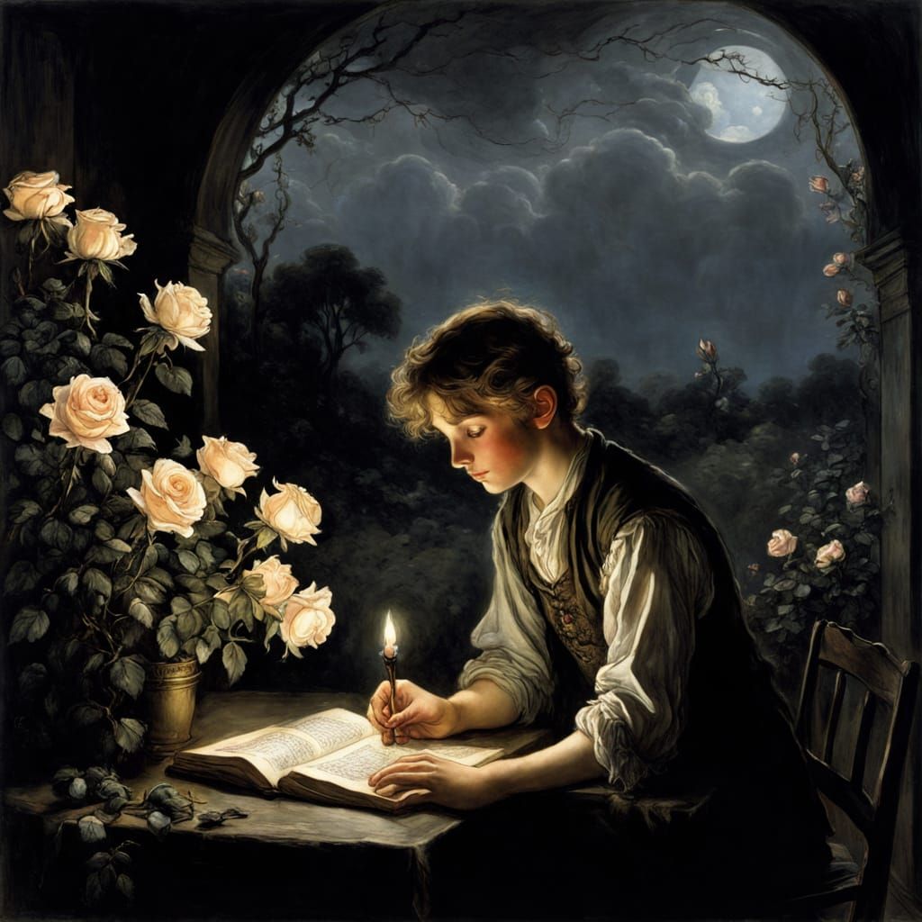 Whimsical Study in Chiaroscuro