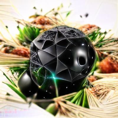 3D Black Sphere in Interstellar Space