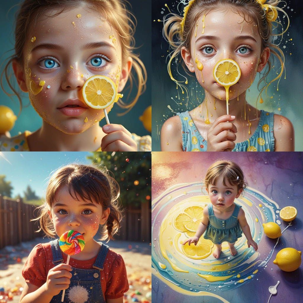 Lemon Drops and Lollipops: A Candy Dream