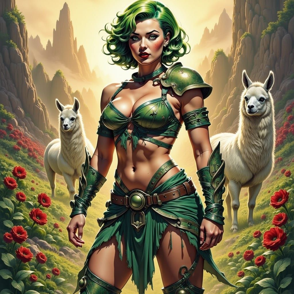 Majestic Earth Guardian in Vibrant Valley