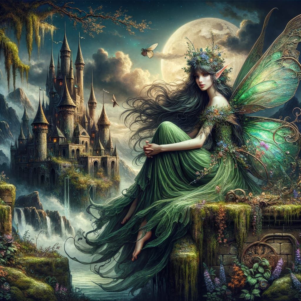 Faerie Queen in Enchanted Castle Ledge