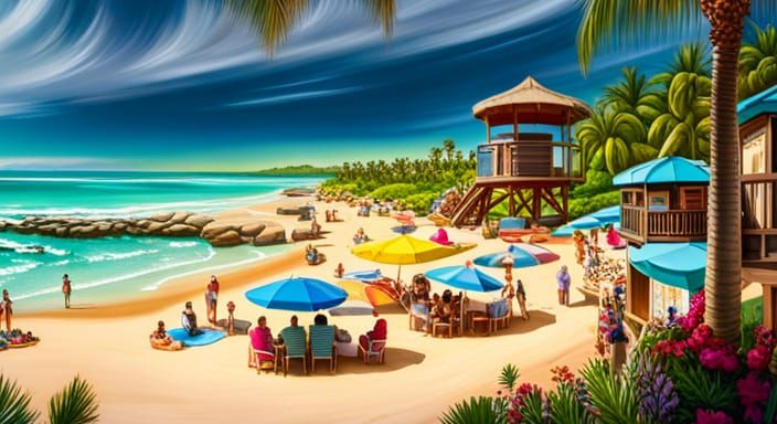 Sometimes you don't want a crazy, busy beach, just somewhere to chill