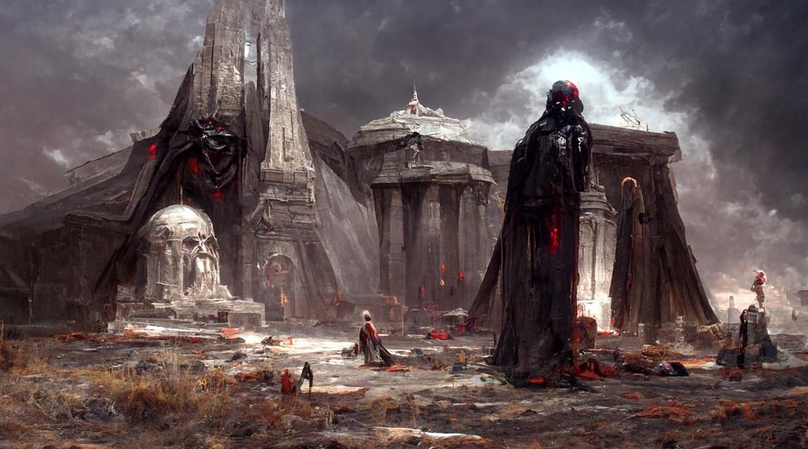 Sinister Sith Temple Concept Art