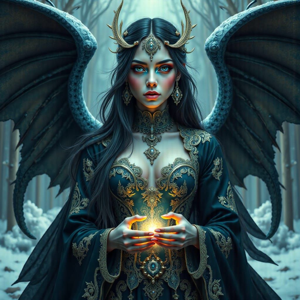 Siberian Princess with Cosmic Treasure Chest