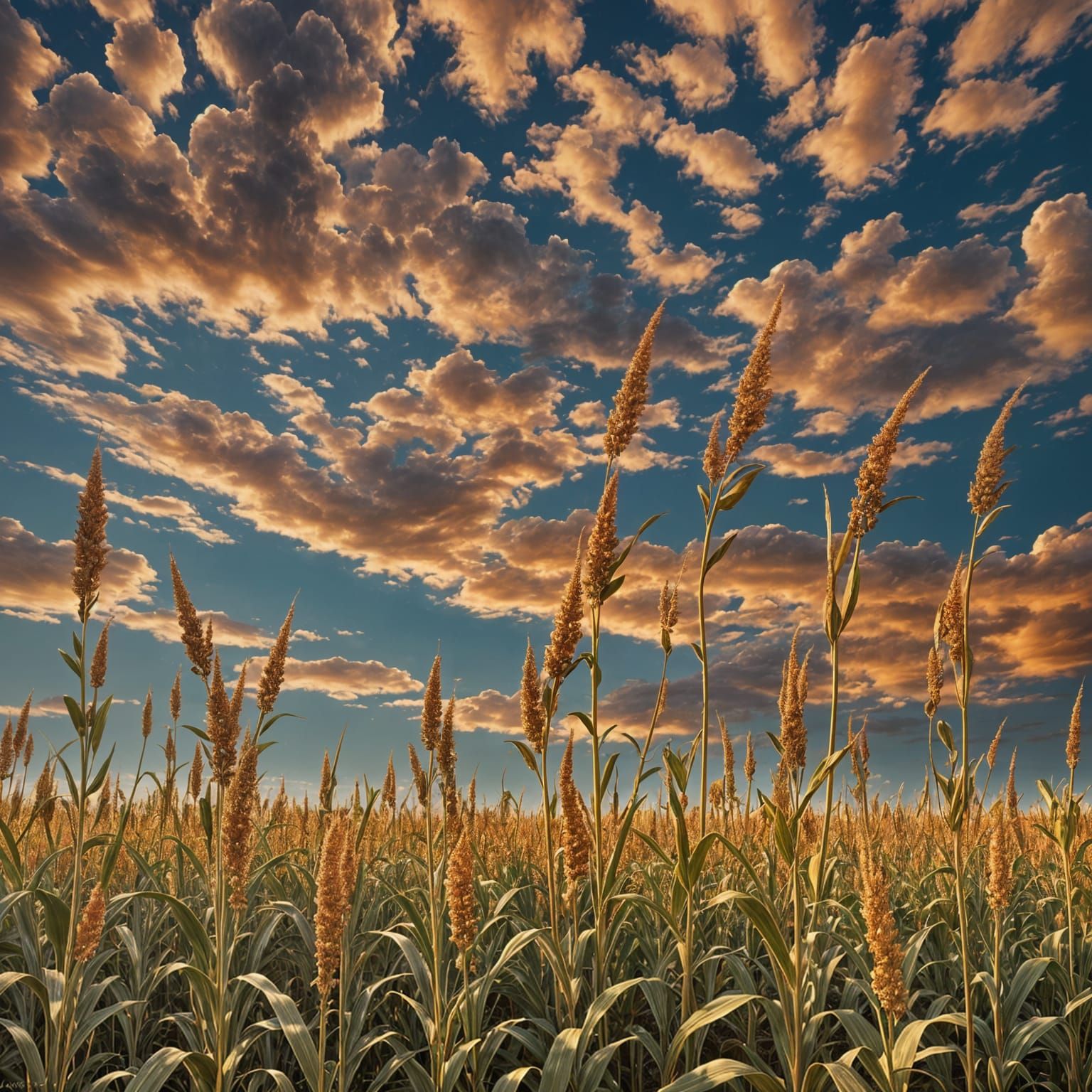 Texas Sorghum Fields Ready for Harvest