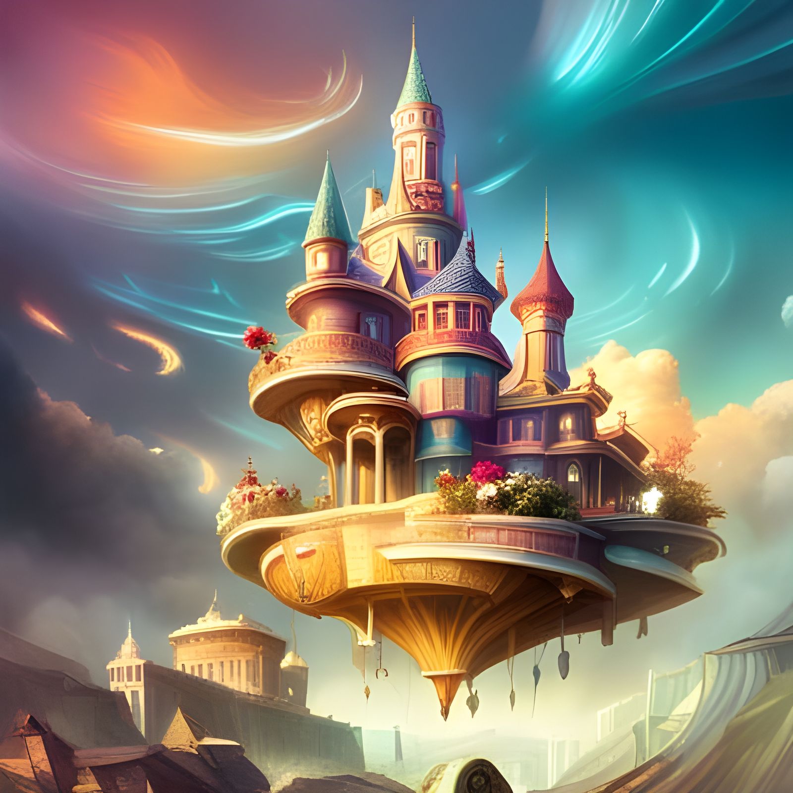 Floating Fairy house