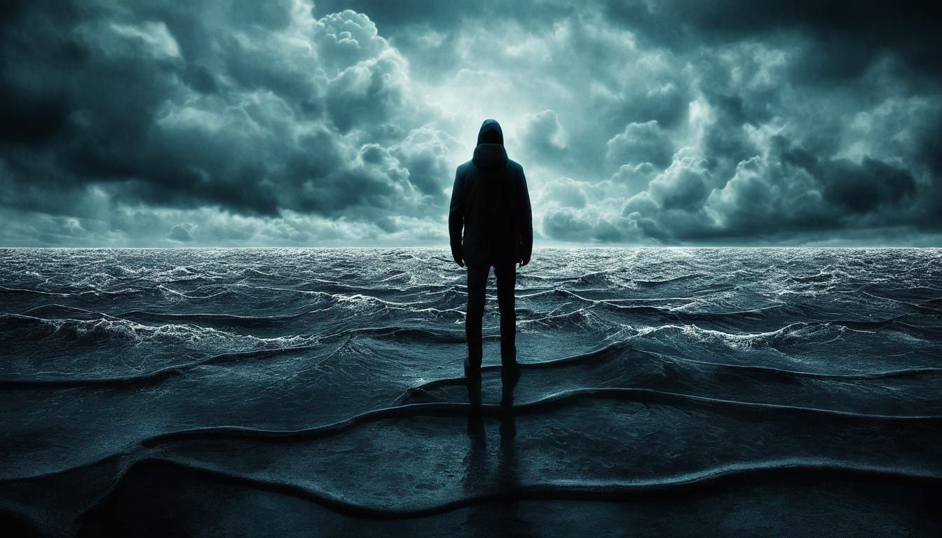 Epic Surreal Oceanic Landscape